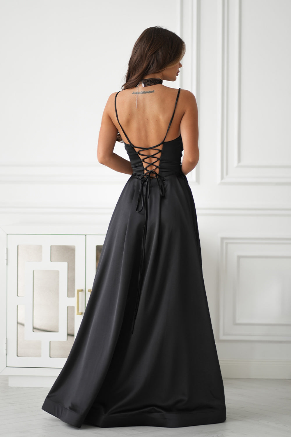 Robe femme Bicotone Longue Longue — noir