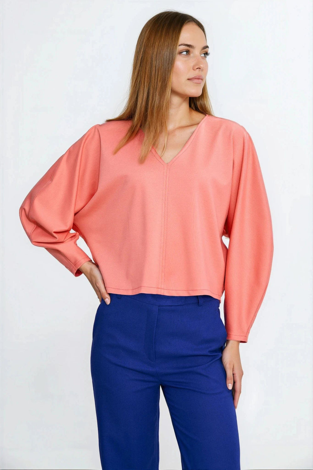 Blouse femme Nife Chemisier Chemisier — rosé