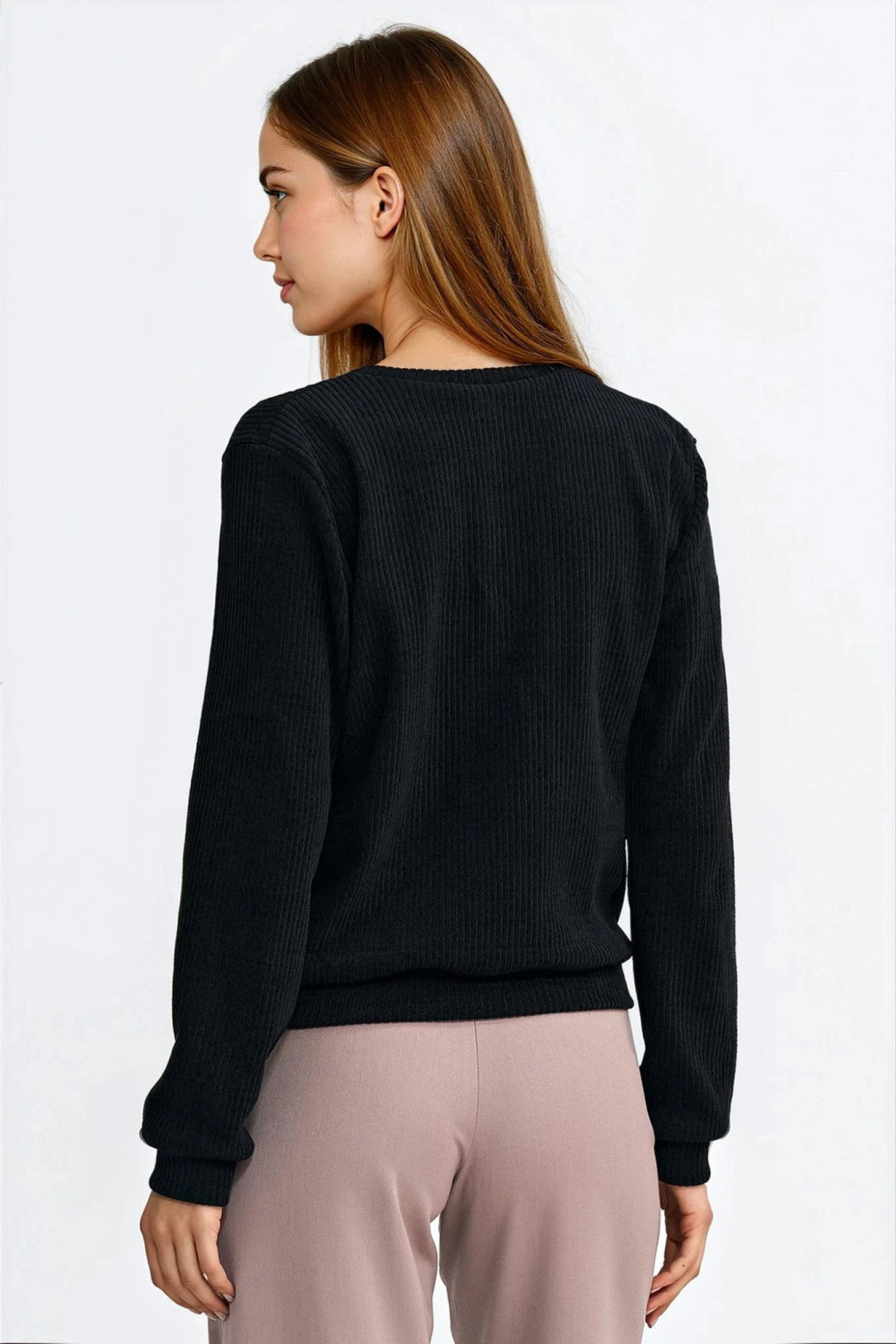T-shirt femme Nife Sweatshirt Sweatshirt — noir