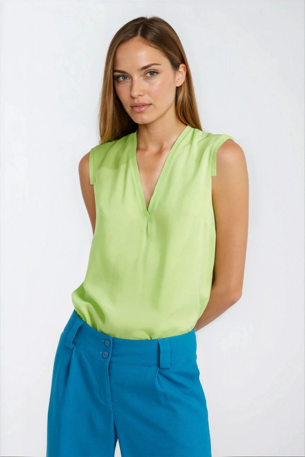 Blouse femme Nife Chemisier Chemisier — vert