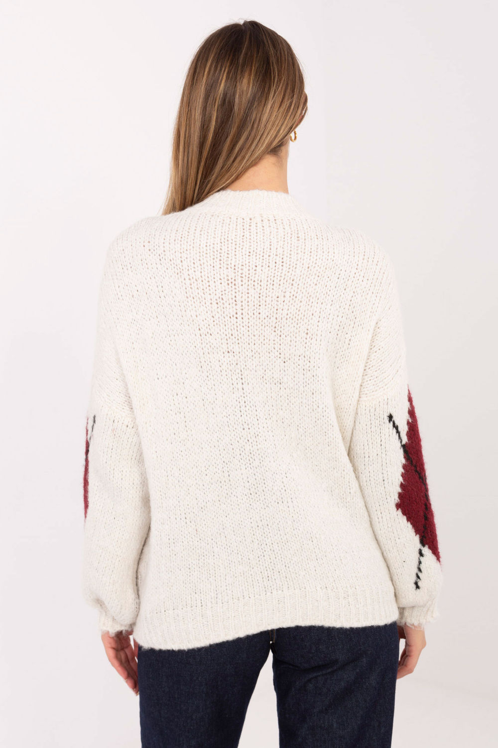 Pull femme Italy Moda Chandail Chandail — beige