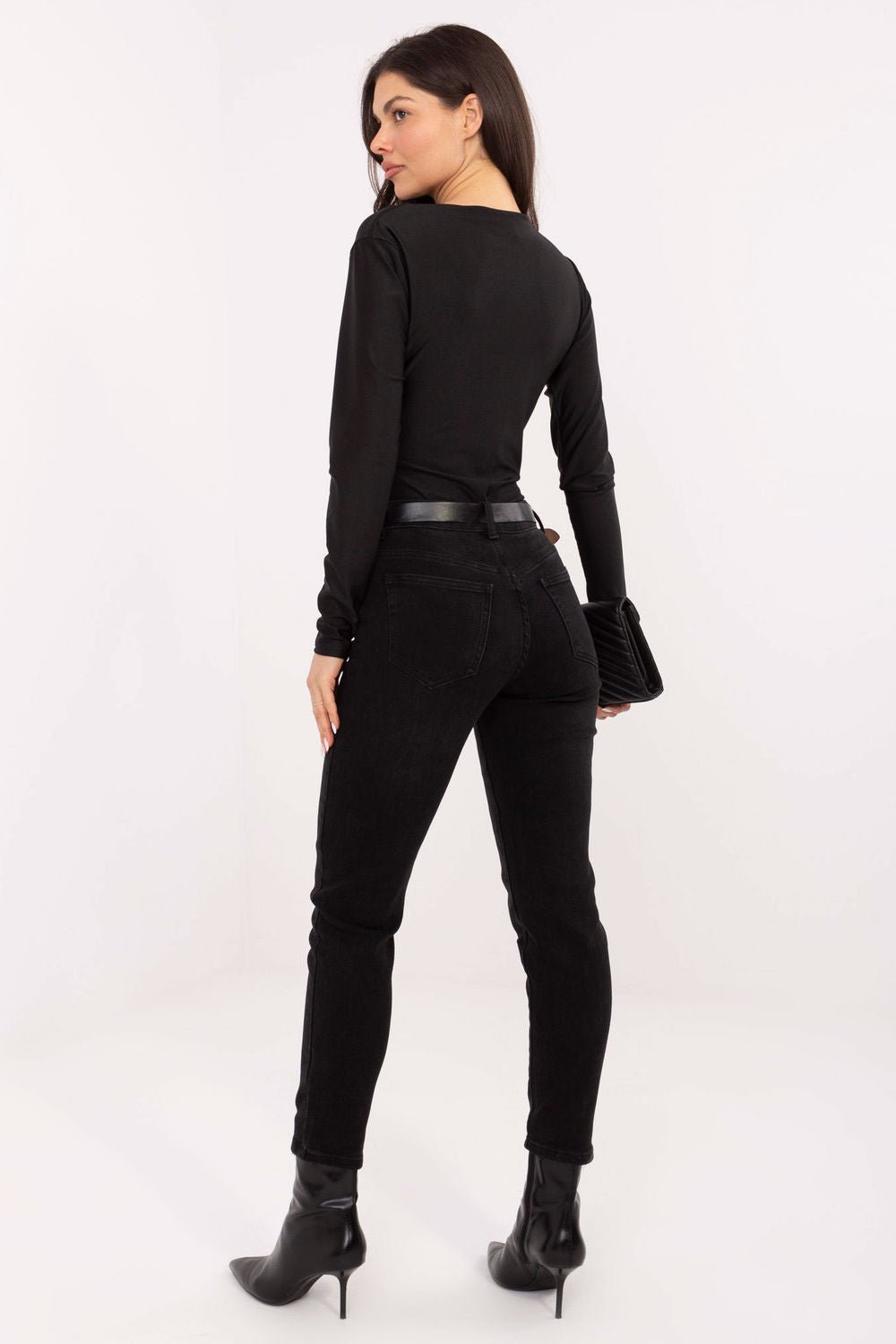 Chaussures à talons femme Factory Price Jean Jean — noir