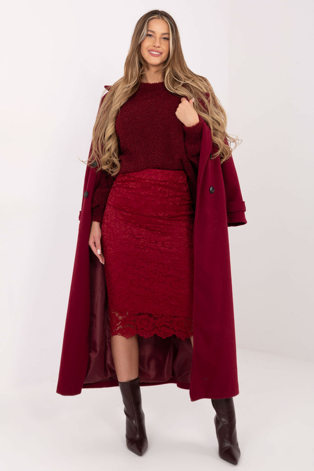Jupe femme Italy Moda — rouge