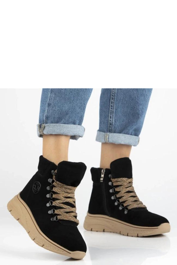 Bottes femme Solea À Plateforme À — noir