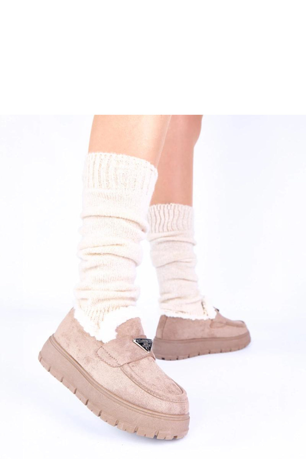 Moccasins femme Solea — beige