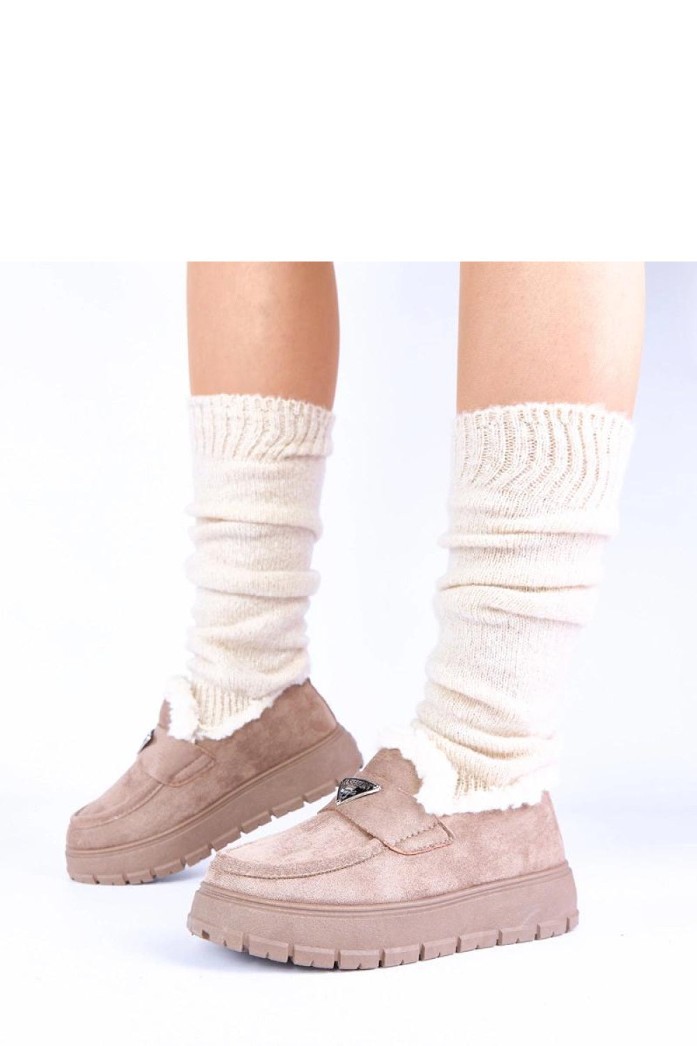 Moccasins femme Solea — beige