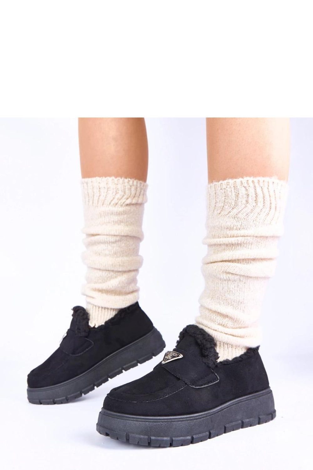 Moccasins femme Solea — noir