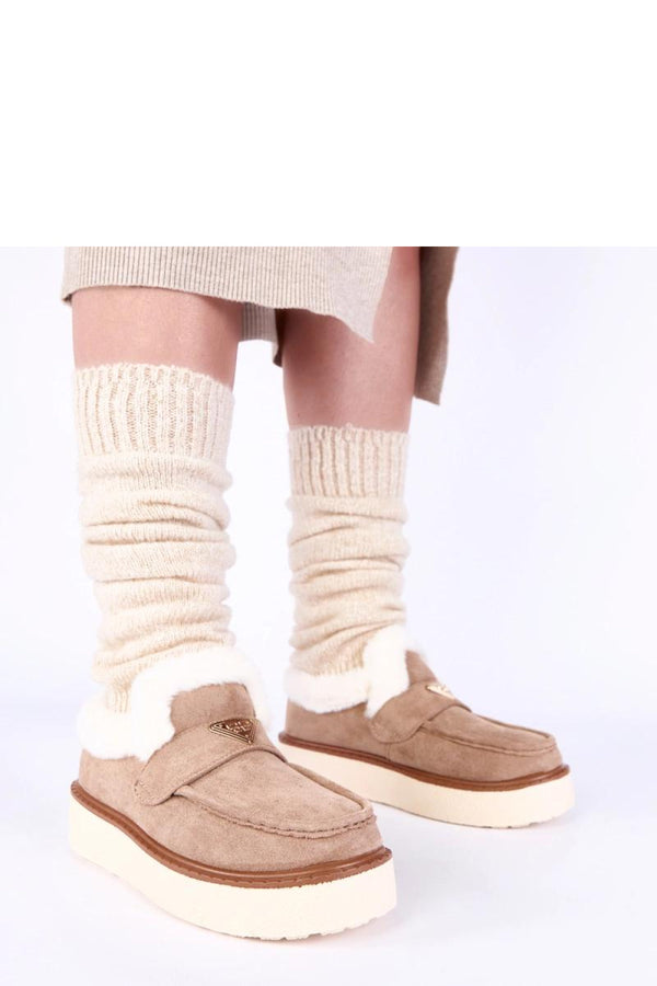 Moccasins femme Solea — beige