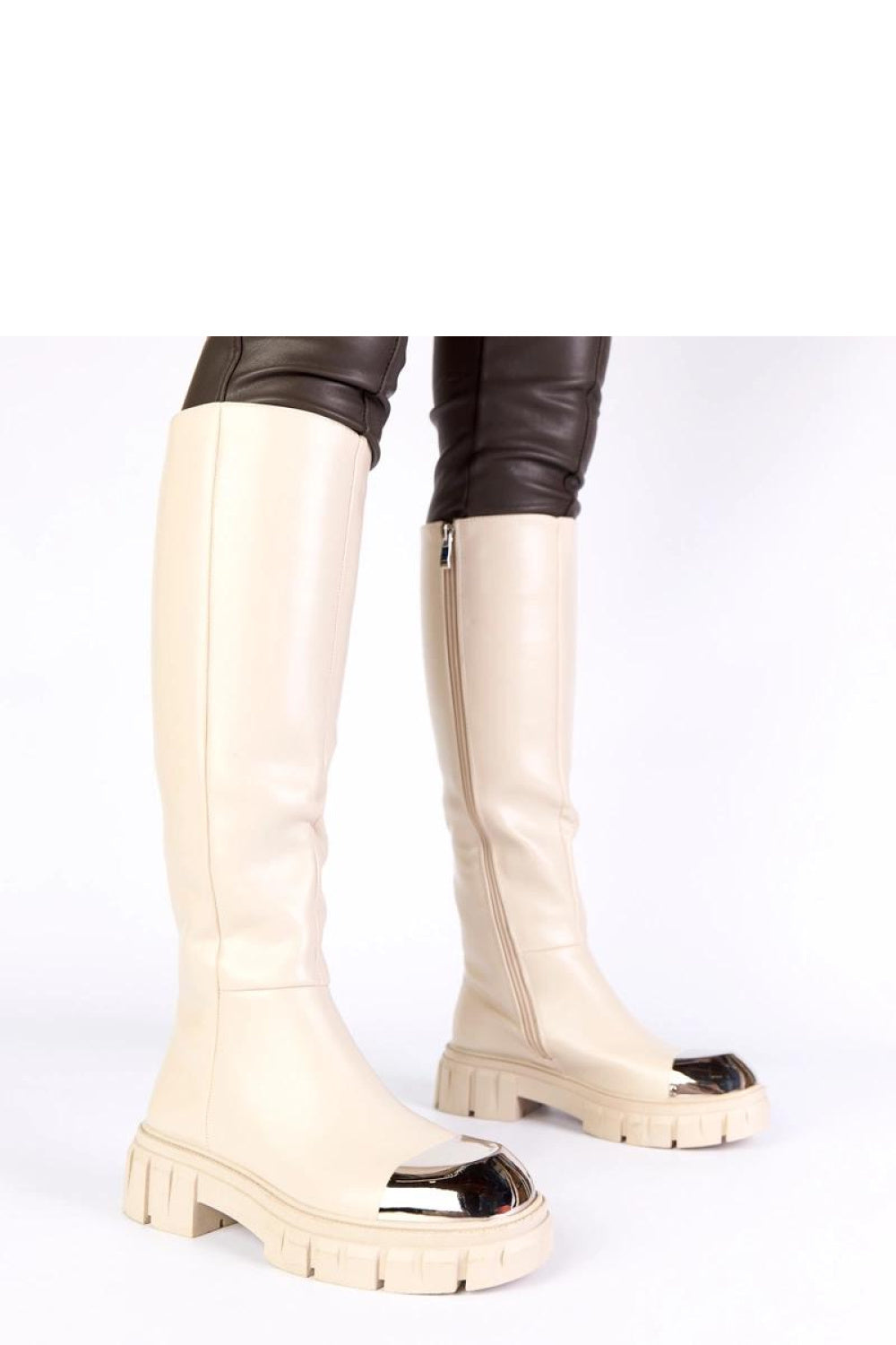 Bottes femme Solea Cuissardes Cuissardes — beige