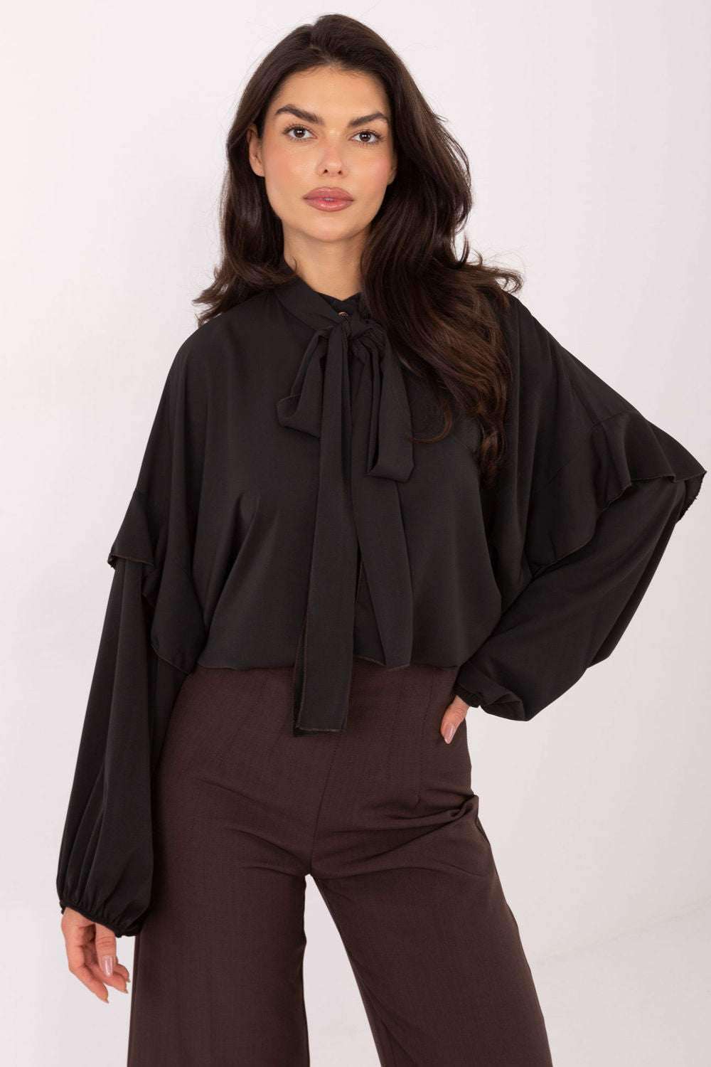 Blouse femme Factory Price — brun