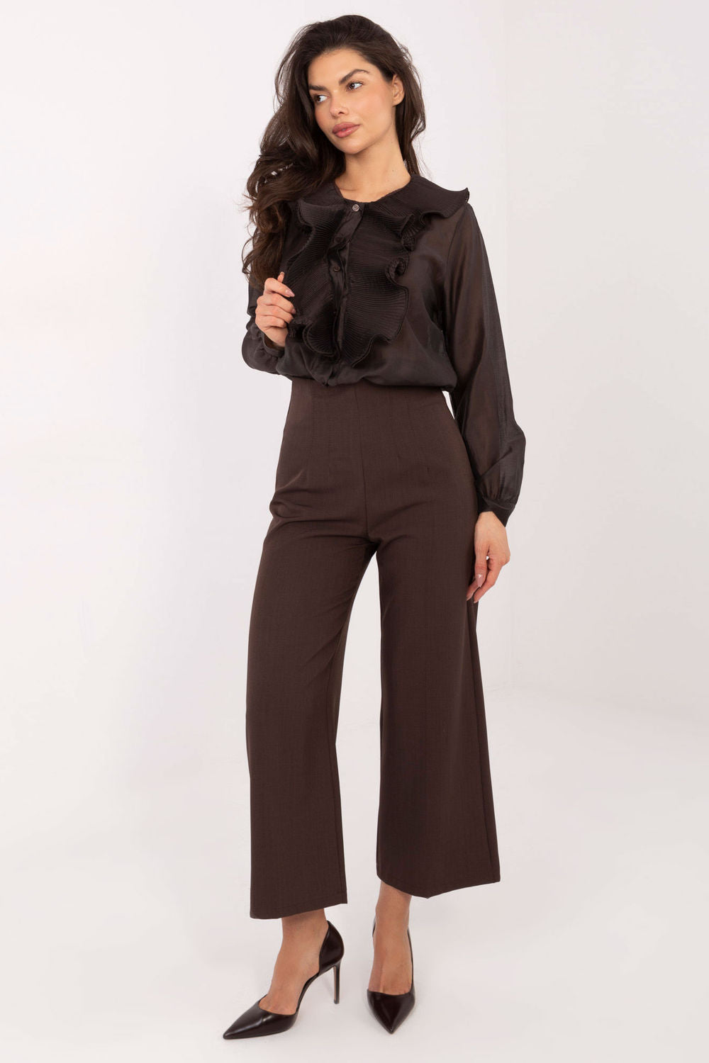 Blouse femme Factory Price — brun