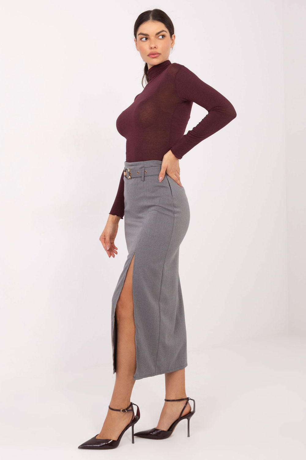 Jupe femme Rue Paris — gris