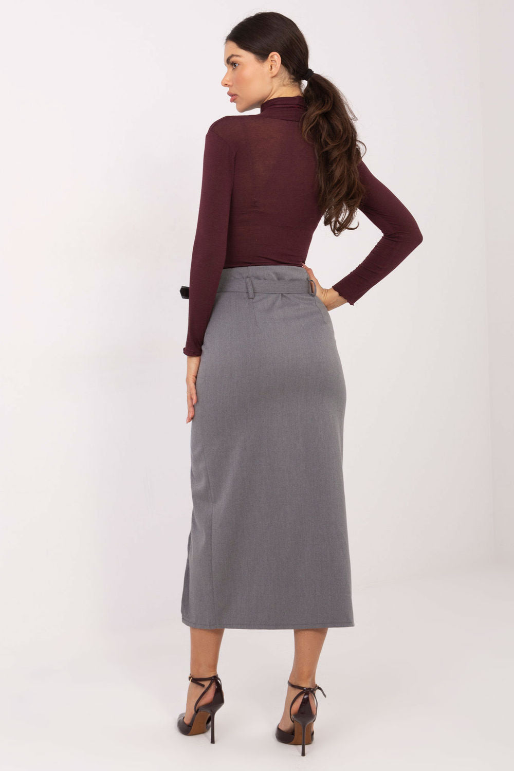 Jupe femme Rue Paris — gris