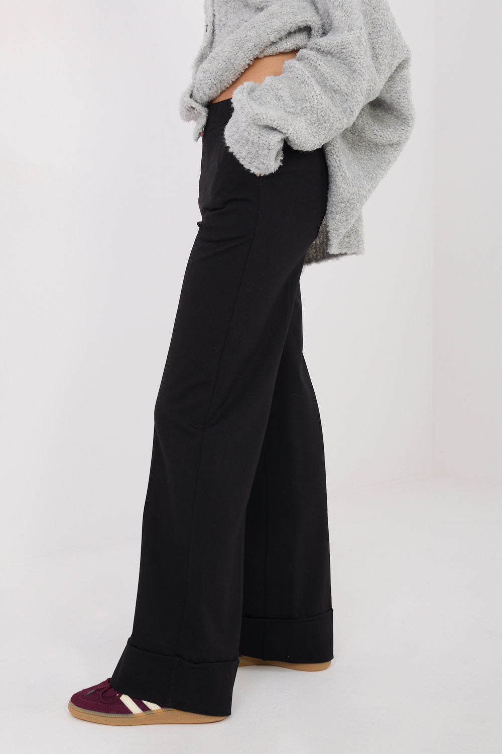 Chaussures à talons femme Rue Paris Pantalon Pantalon — noir