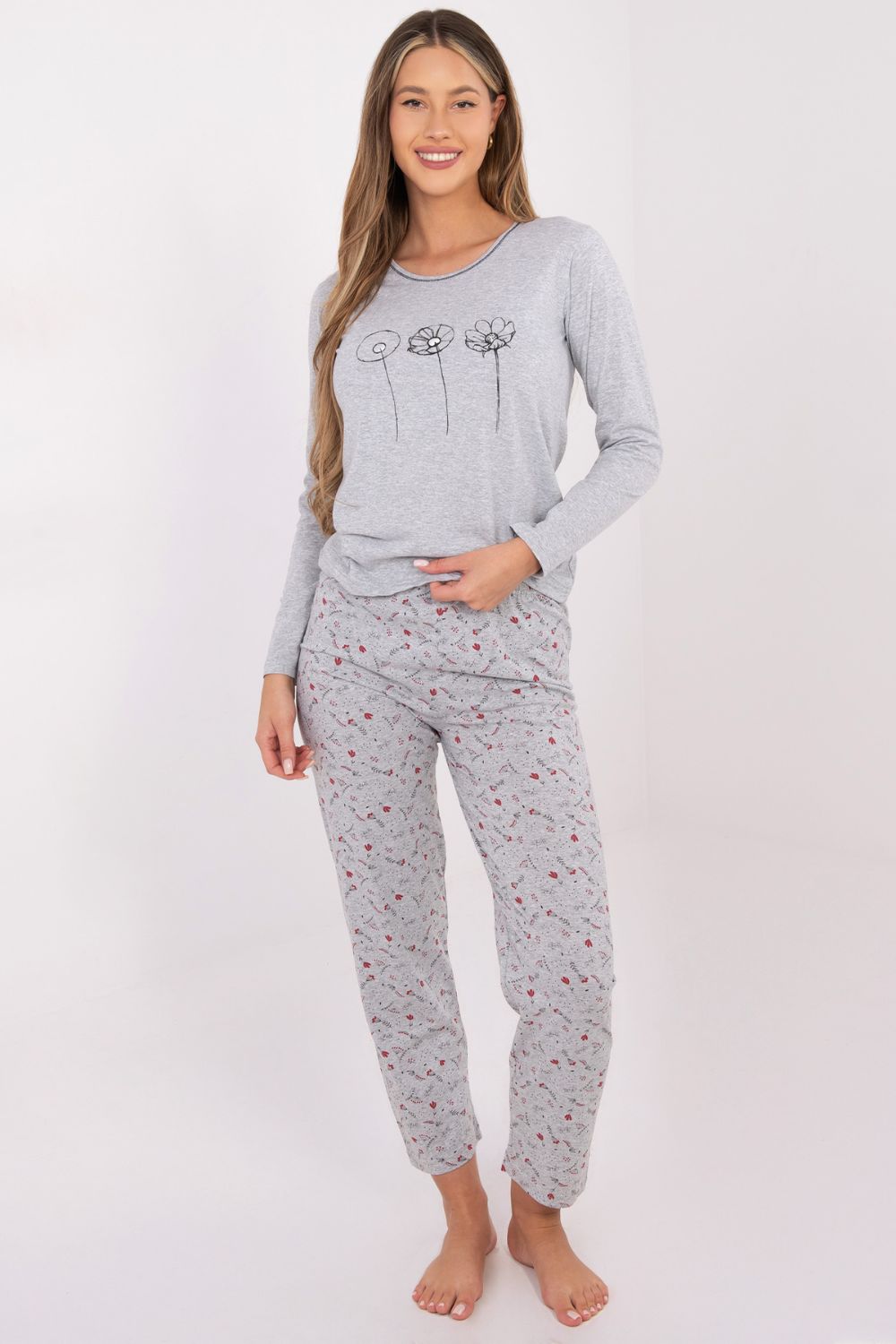 Pyjama femme Forever Pink — gris