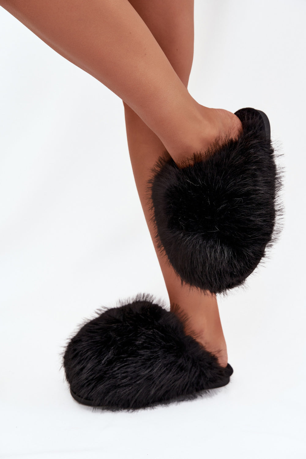 Pantalon femme Step in style Pantoufles Pantoufles — noir