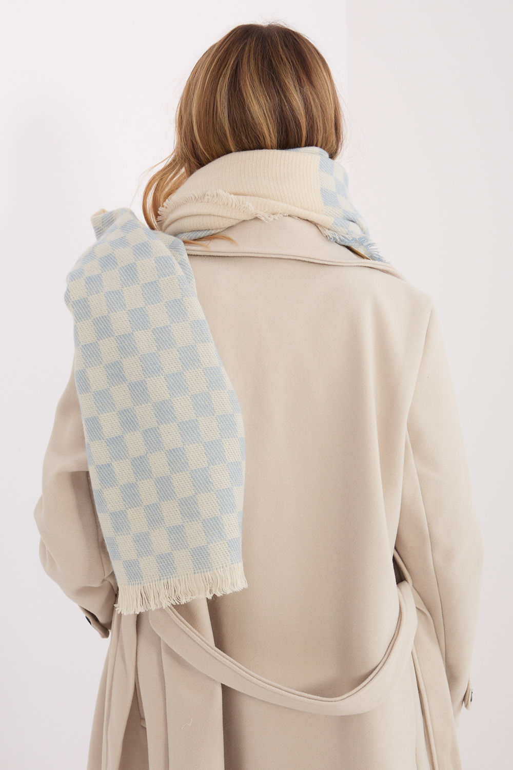 Châle femme AT — bleu