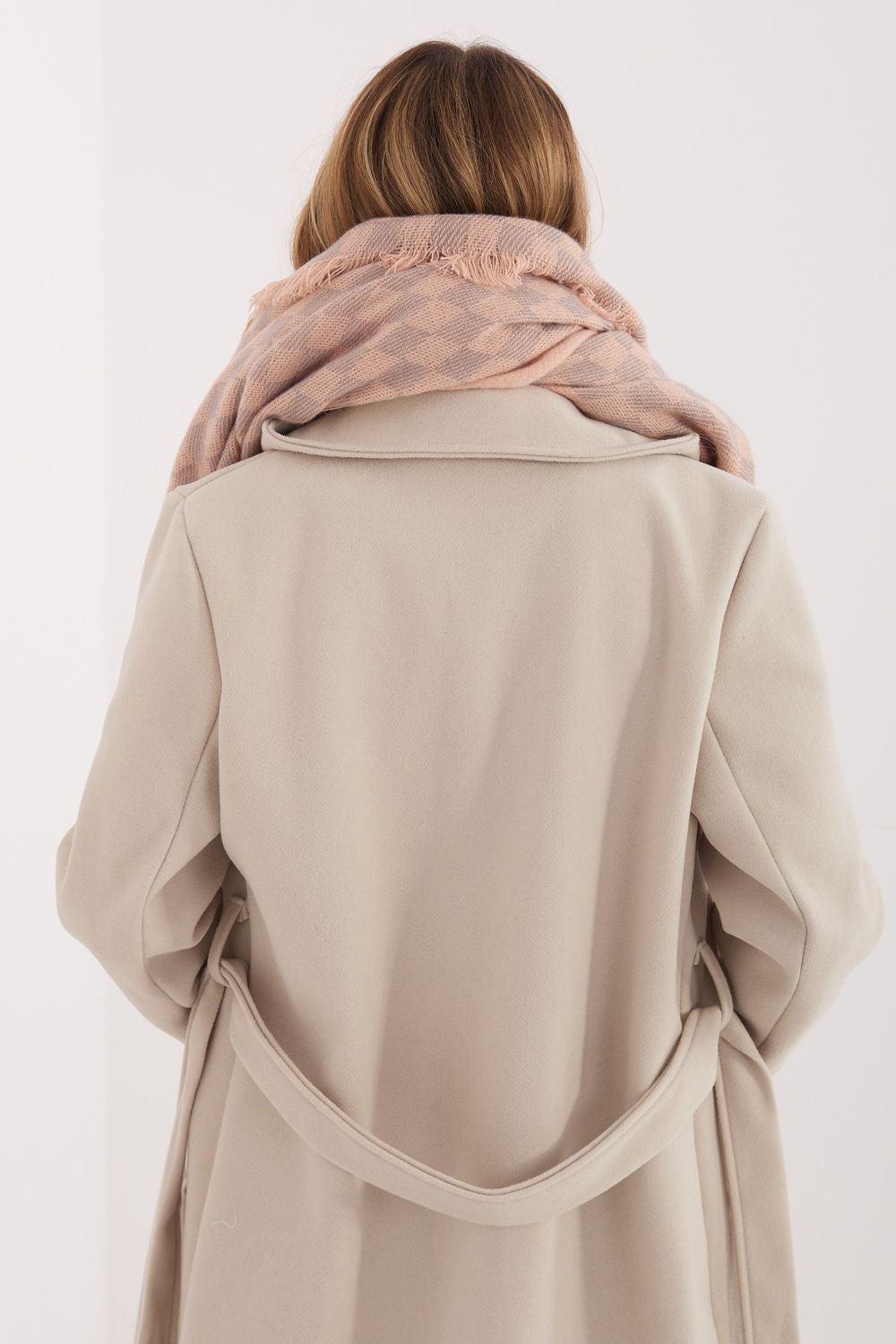 Châle femme AT — rosé