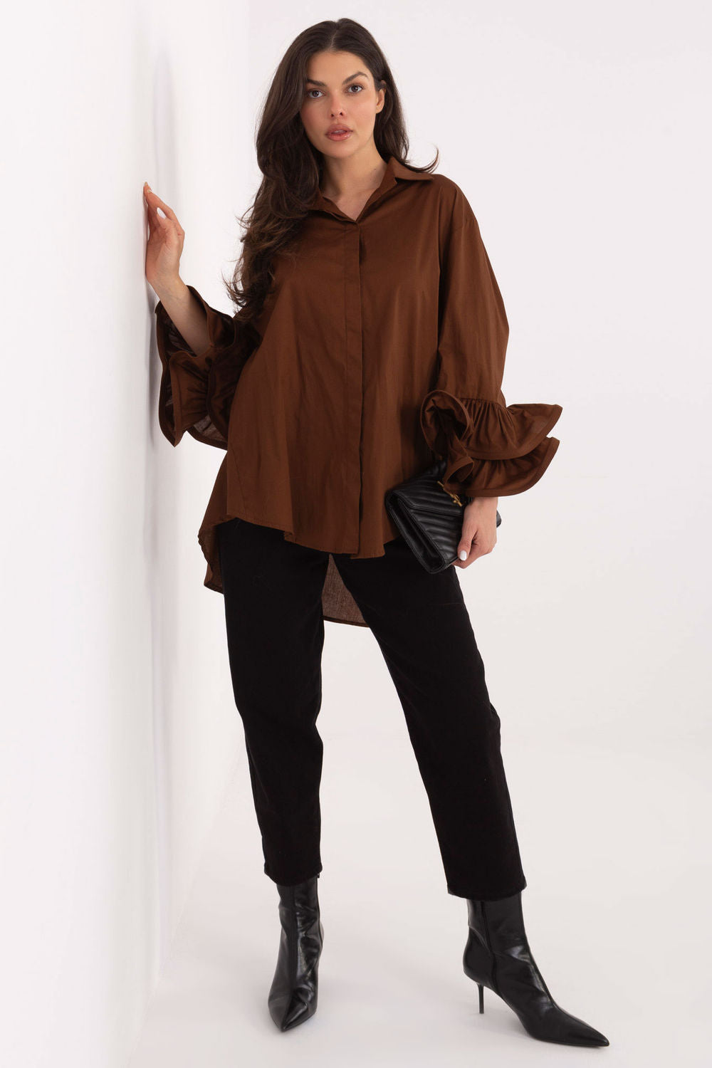 Blouse femme Italy Moda — brun