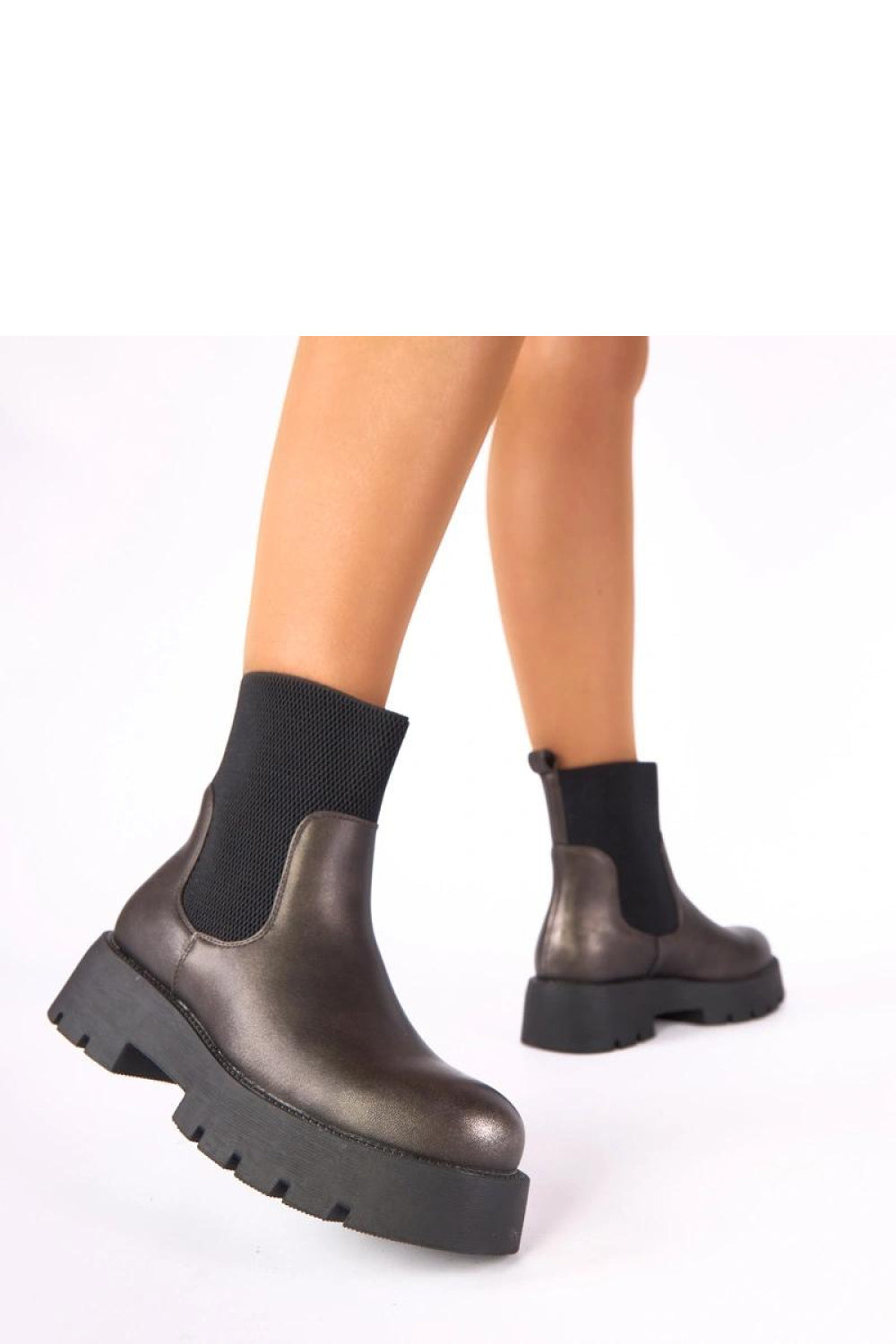 Bottes femme Solea À Plateforme À — gris