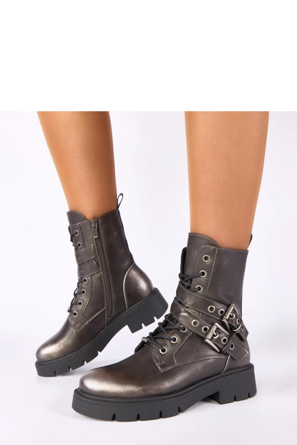 Bottes femme Solea À Plateforme À — gris