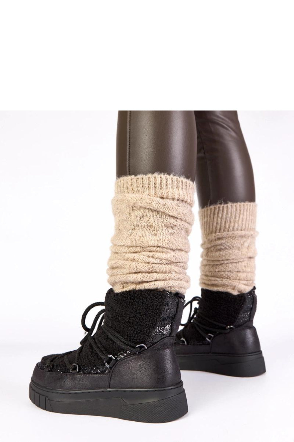 Bottes femme Solea De Neige De — noir