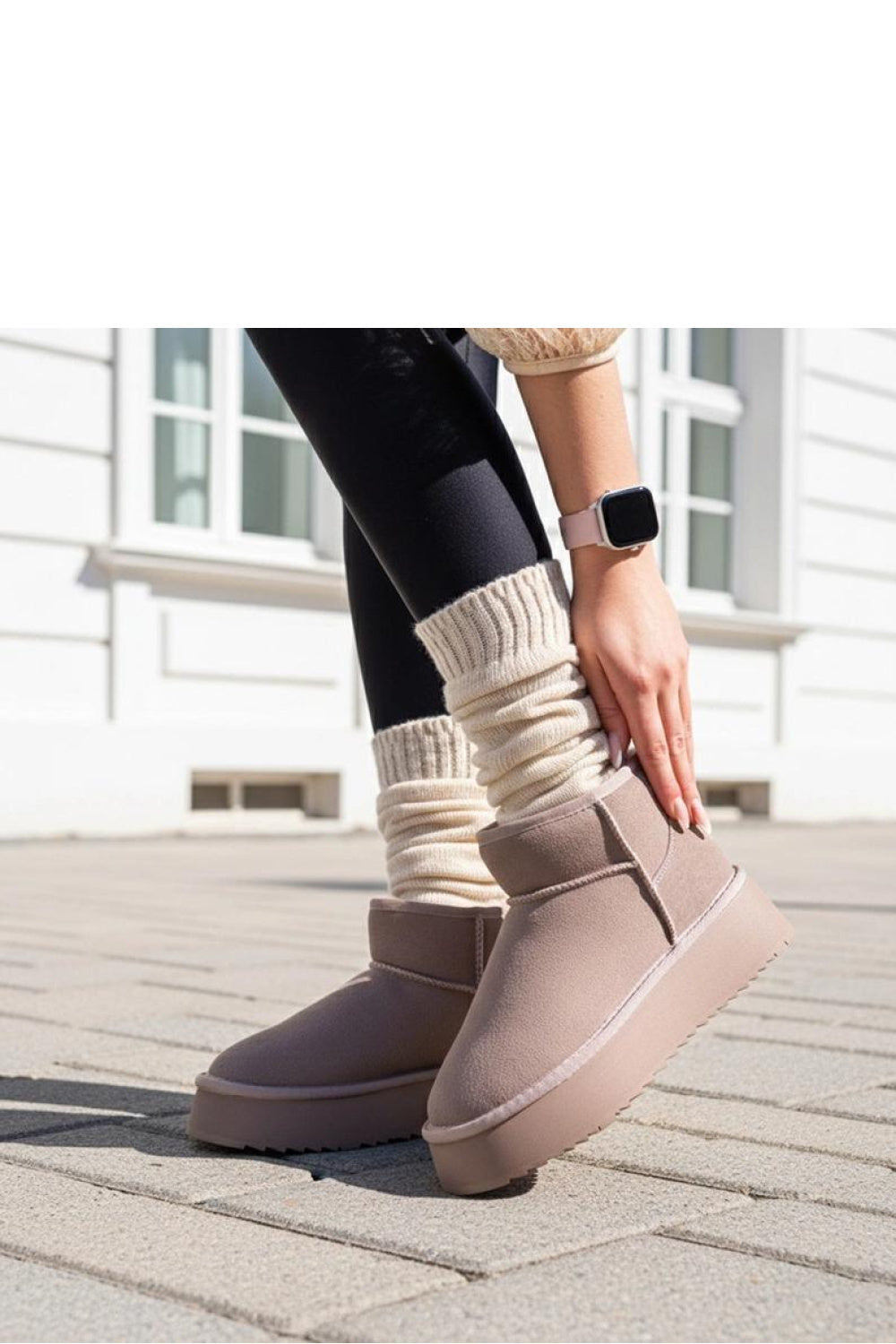 Bottes femme Solea De Neige De — gris