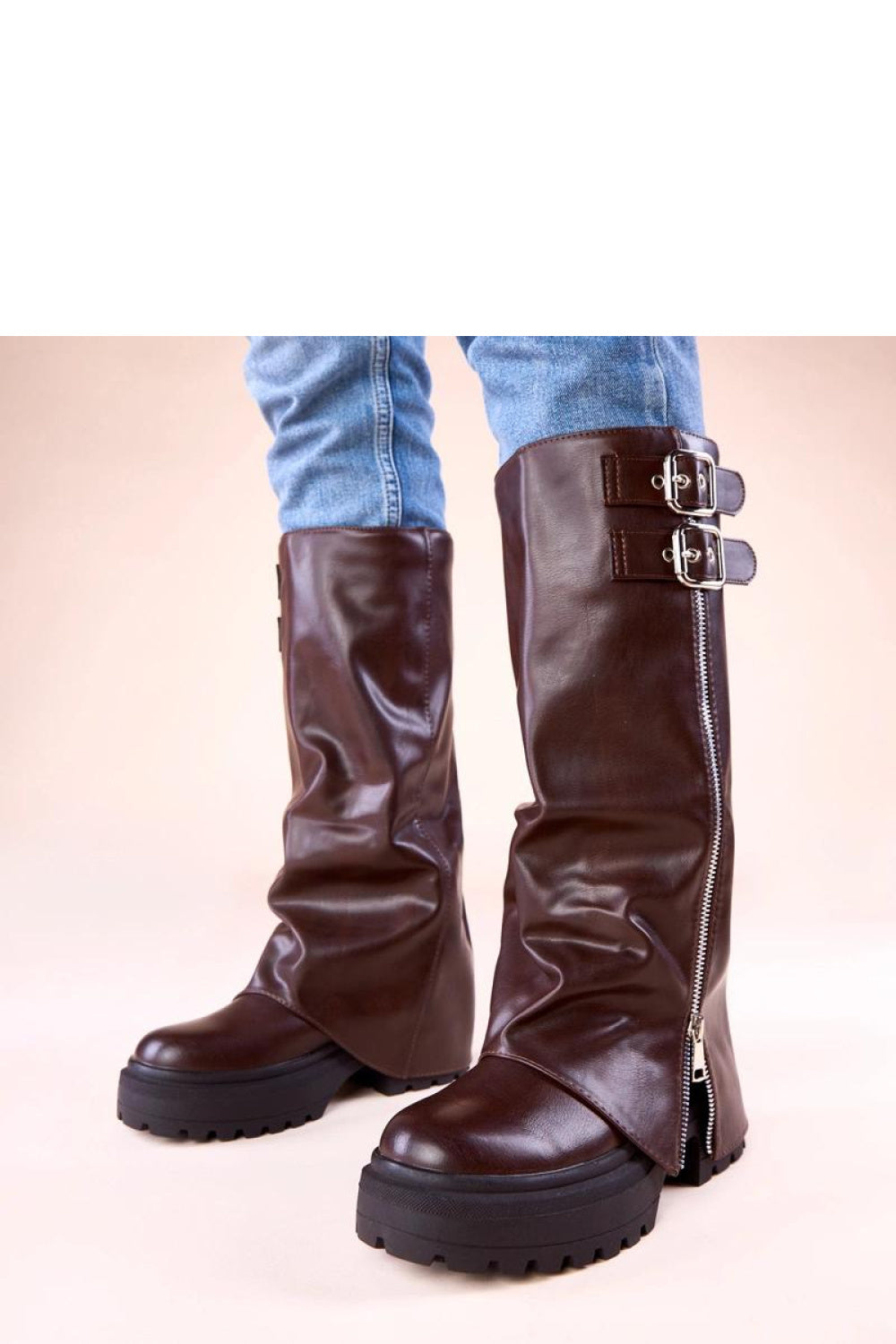 Bottes femme Solea À Plateforme À — brun