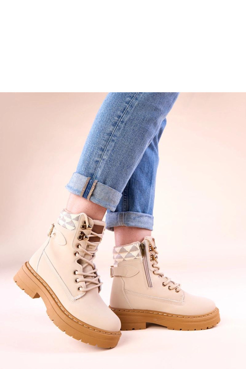 Bottes femme Solea Trappeur Trappeur — beige