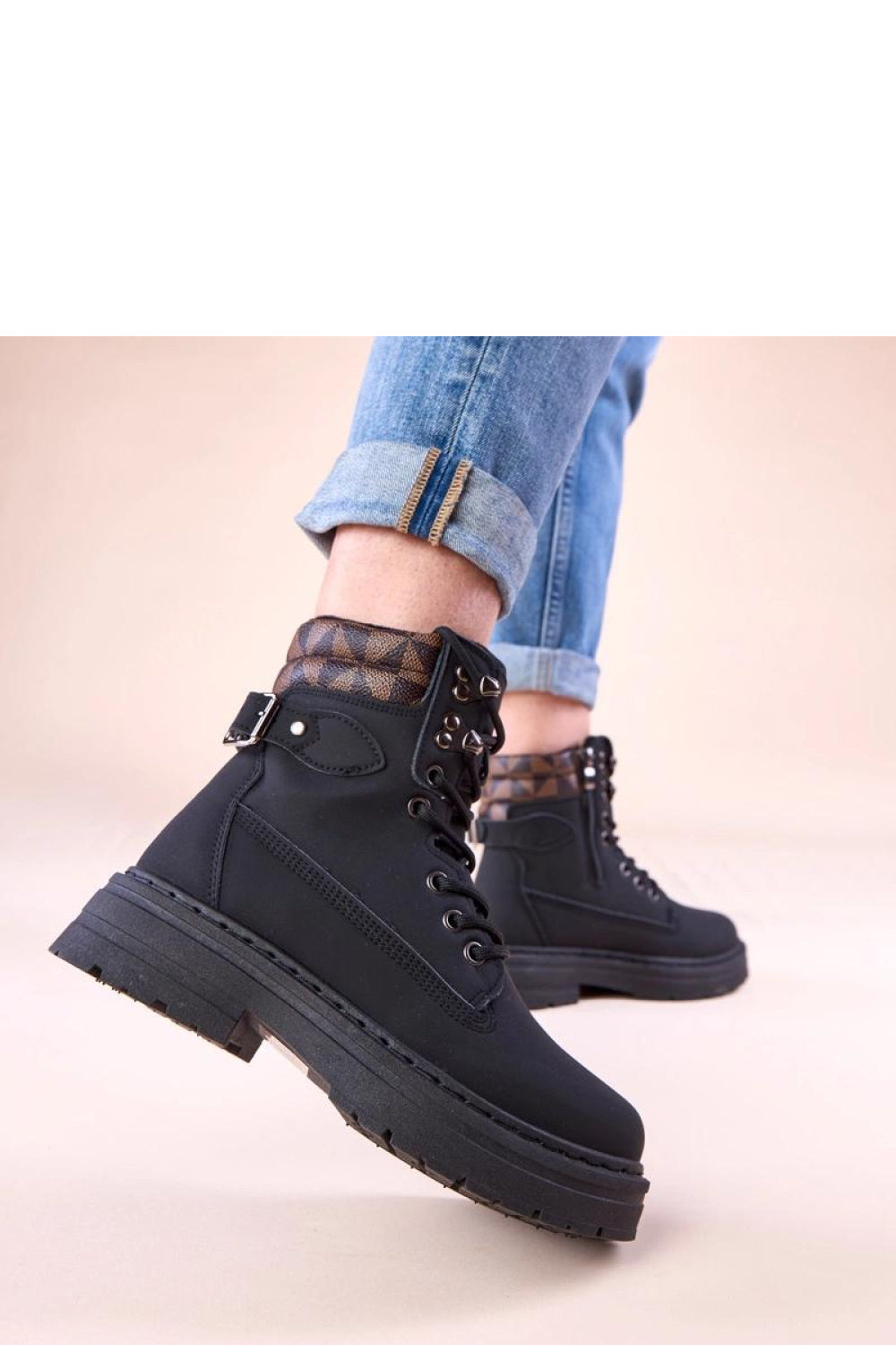 Bottes femme Solea Trappeur Trappeur — noir