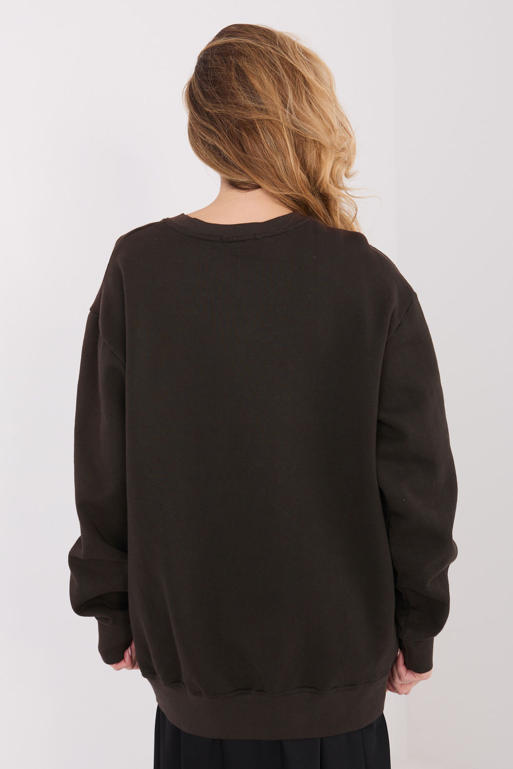 T-shirt femme Factory Price Sweatshirt Sweatshirt — brun