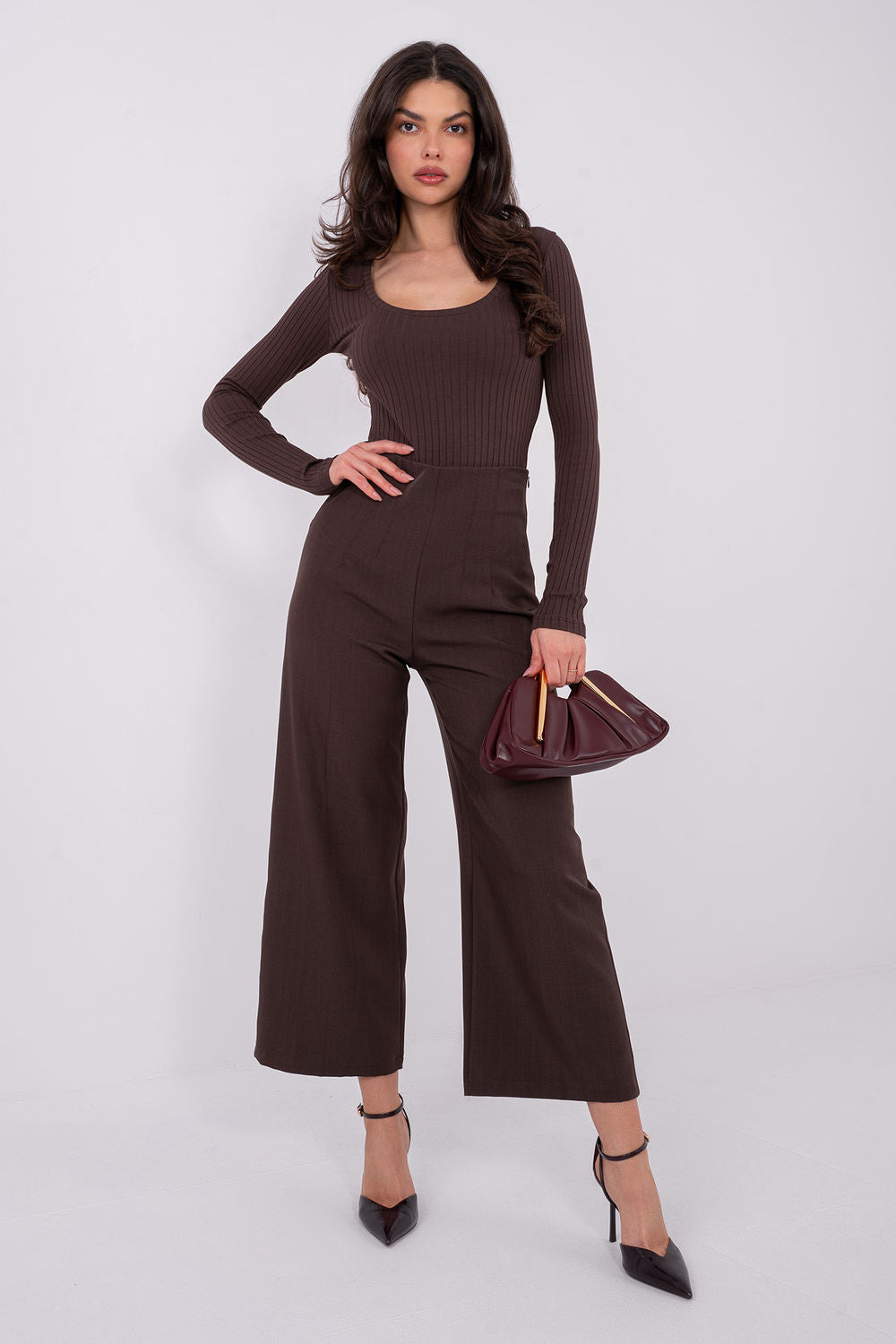 Body femme Rue Paris — brun