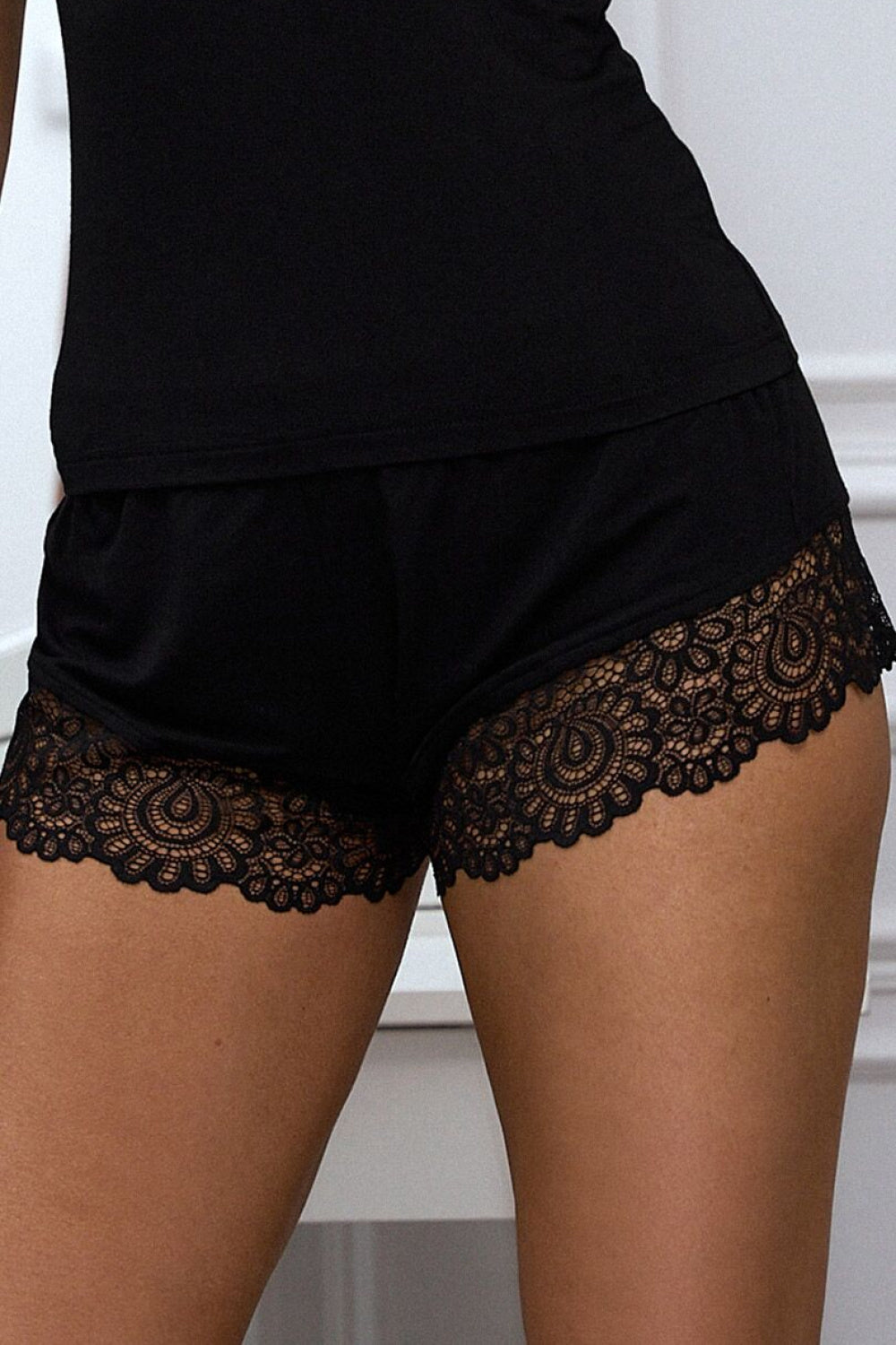 Pyjama femme Pure Sin — noir