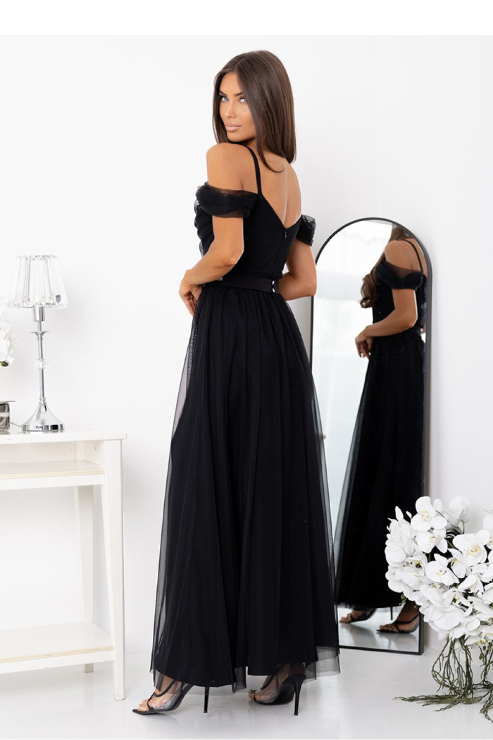 Robe femme With You Longue Longue — noir
