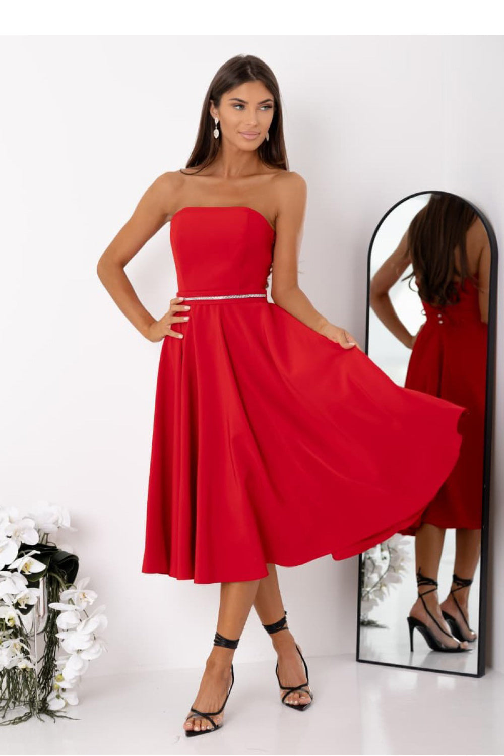 Robe femme With You De Soirée De — rouge