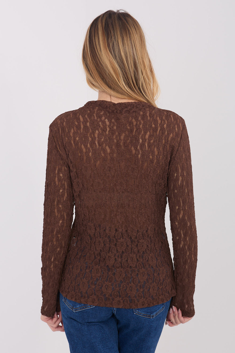 Blouse femme Italy Moda Chemisier Chemisier — brun