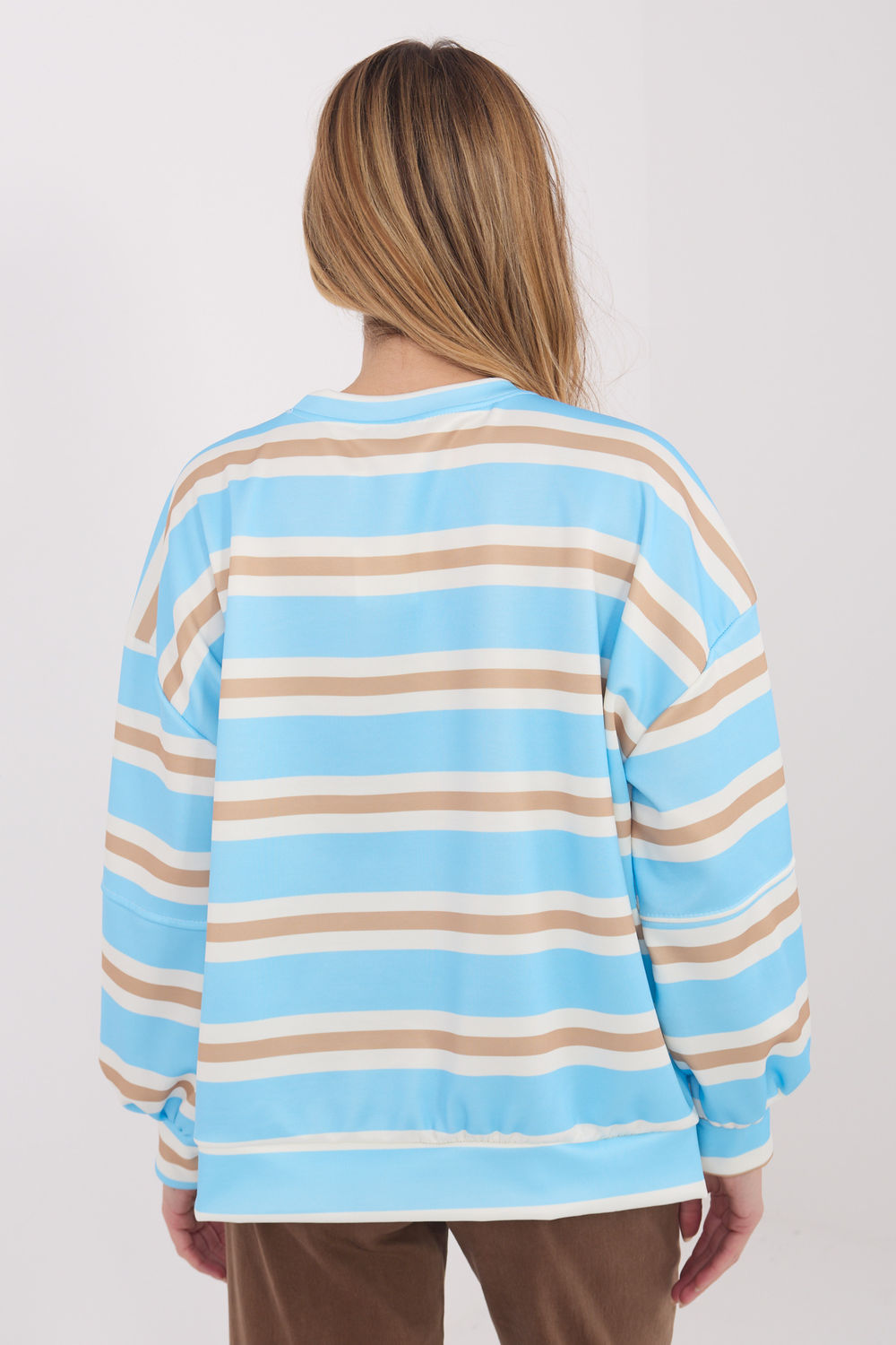 T-shirt femme Italy Moda Sweatshirt Sweatshirt — bleu