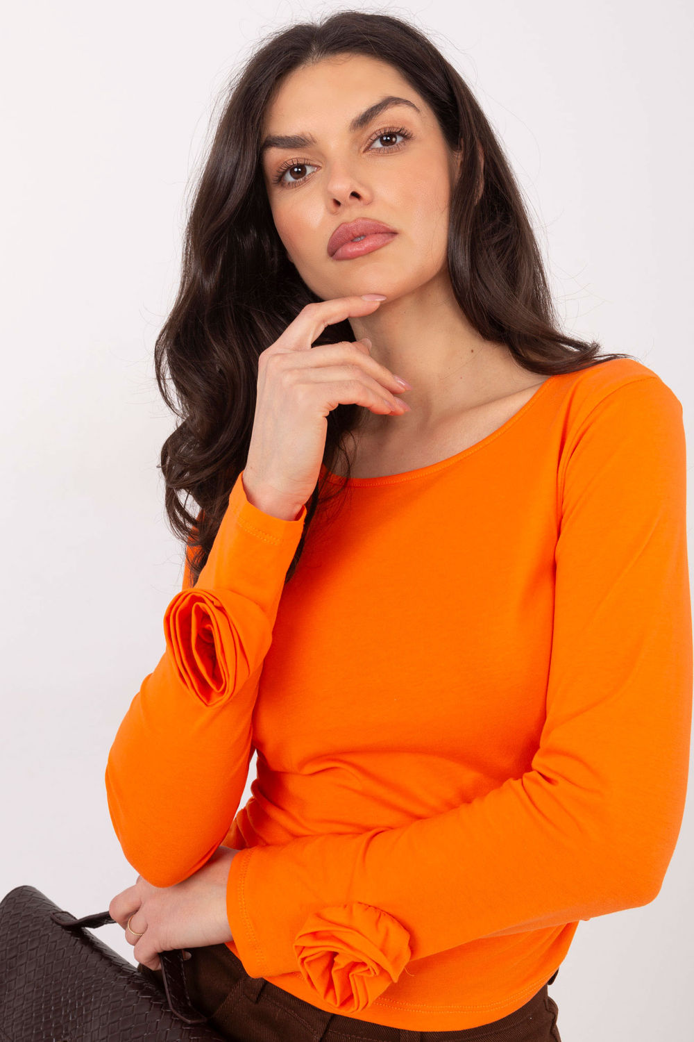 Blouse femme Italy Moda Chemisier Chemisier — orange