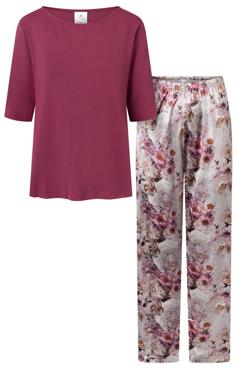 Pyjama femme Momenti Per Me — rosé