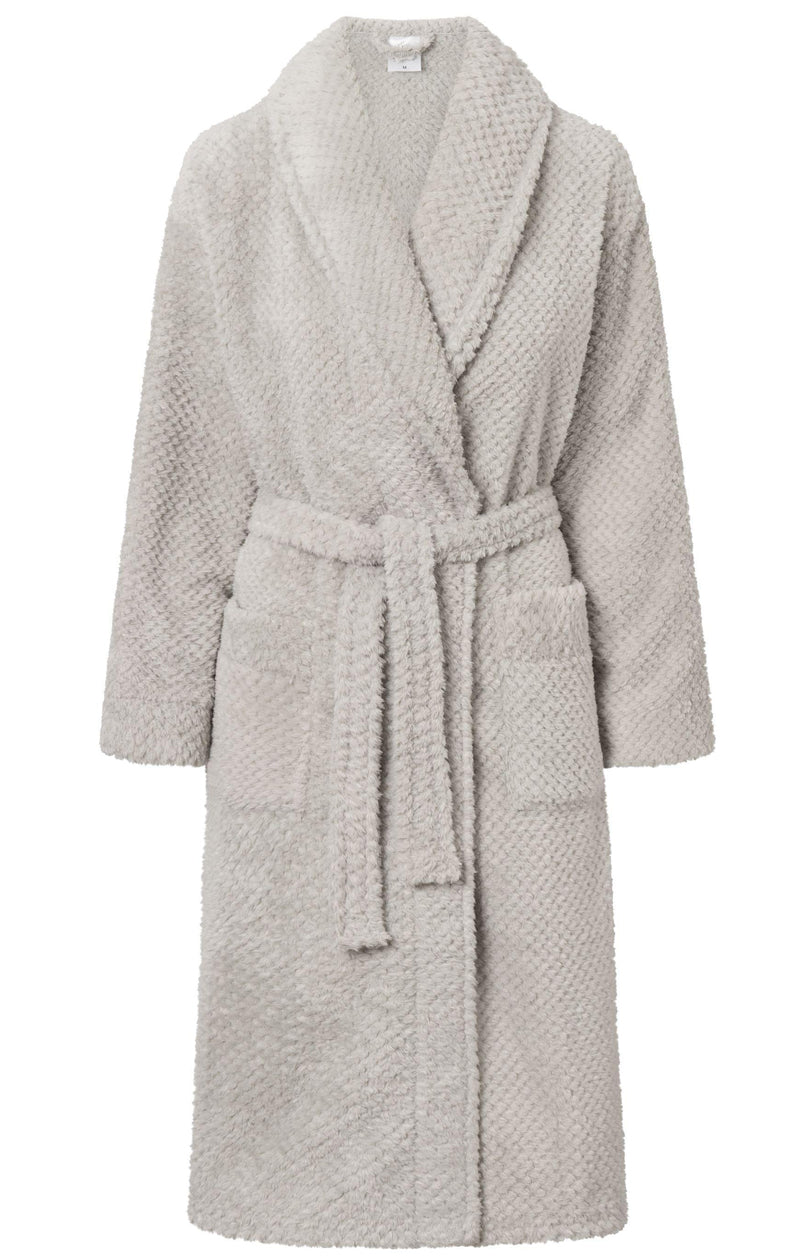 Robe femme Momenti Per Me Peignoir Peignoir — gris
