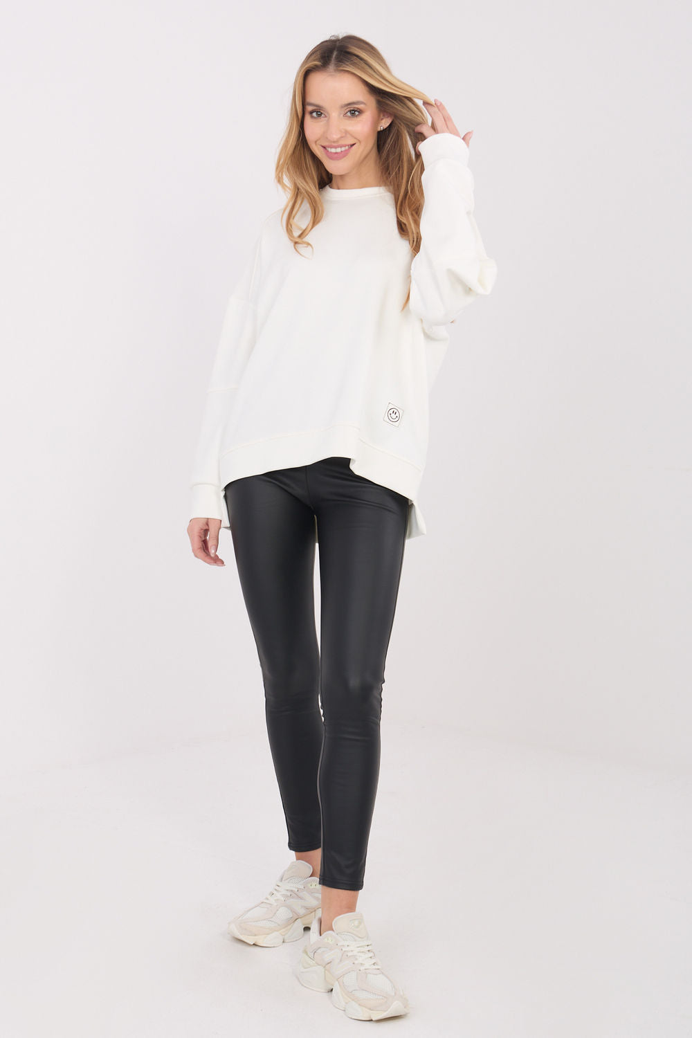 T-shirt femme Rue Paris Sweatshirt Sweatshirt — beige