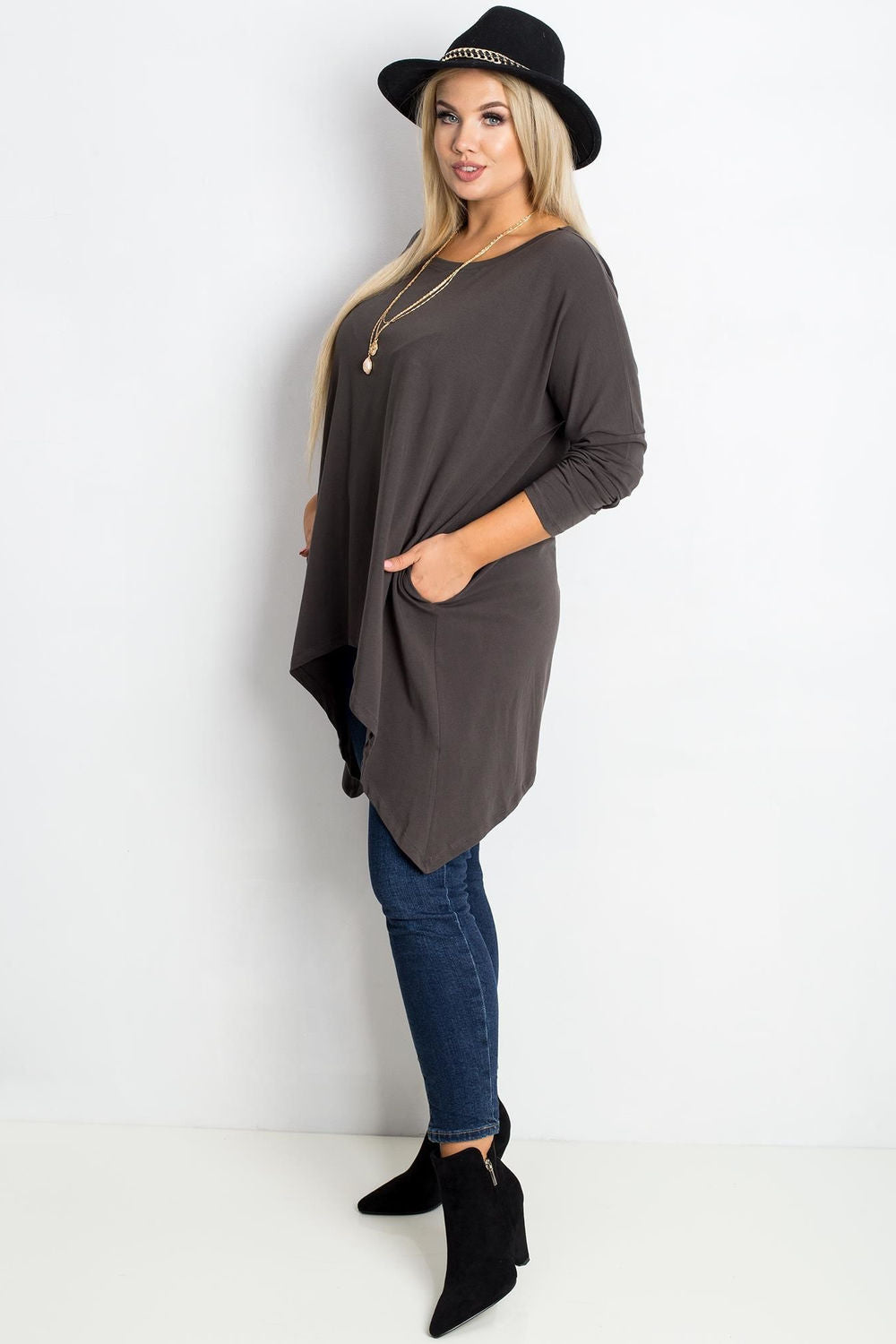 Tunique grande taille femme Relevance — vert