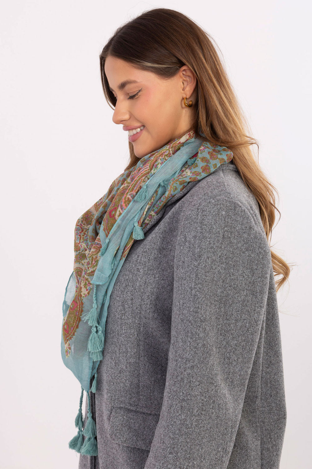 Foulard femme AT — vert