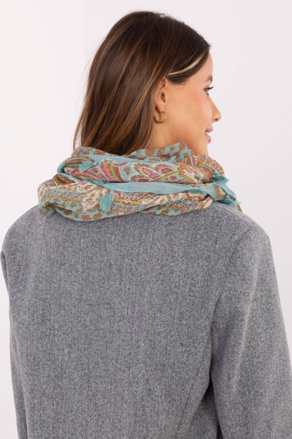 Foulard femme AT — vert