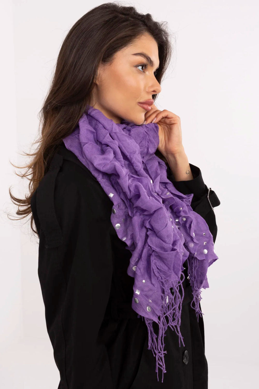 Foulard femme AT — violet