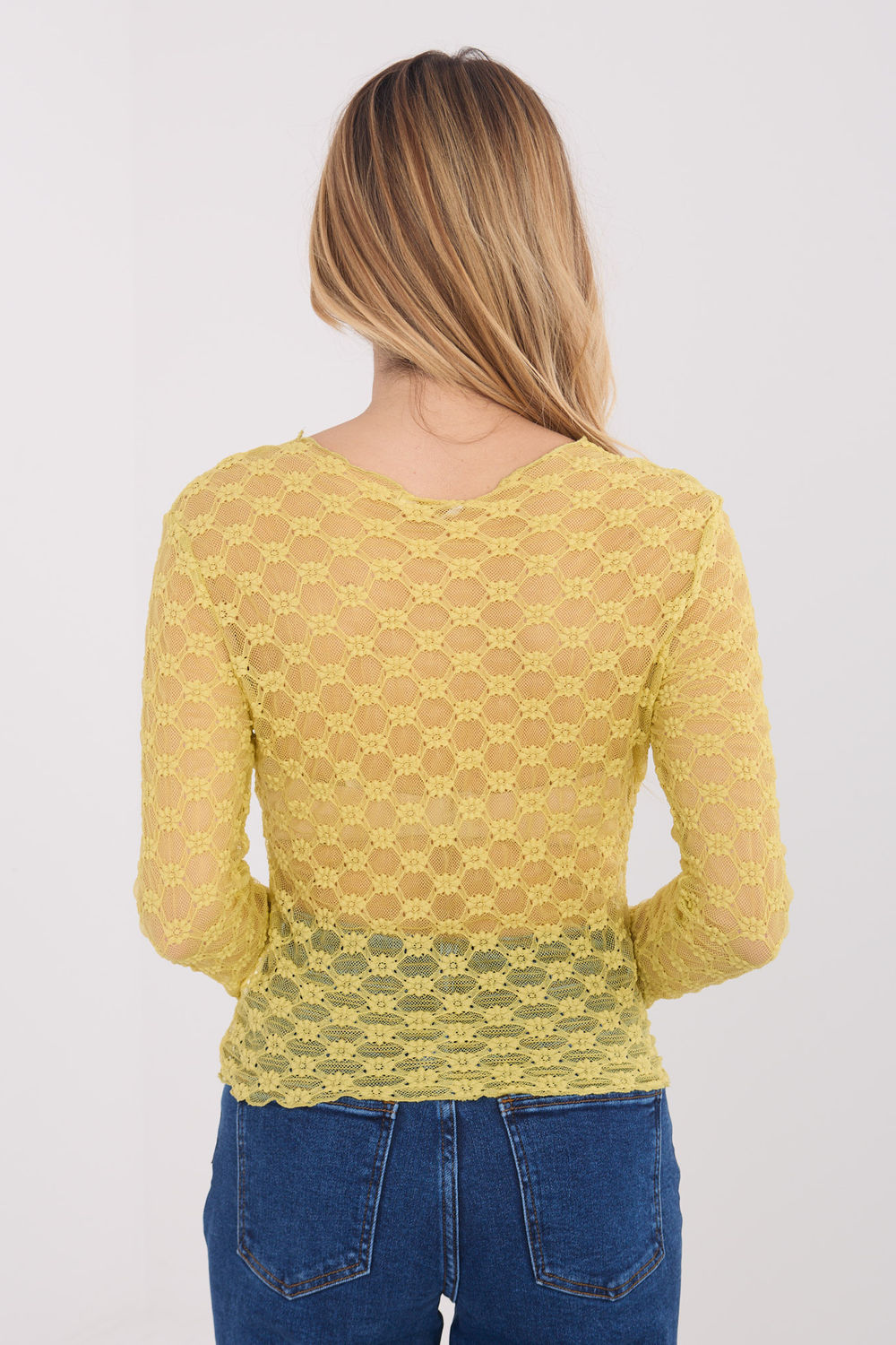 Blouse femme Factory Price En Dentelle En — vert