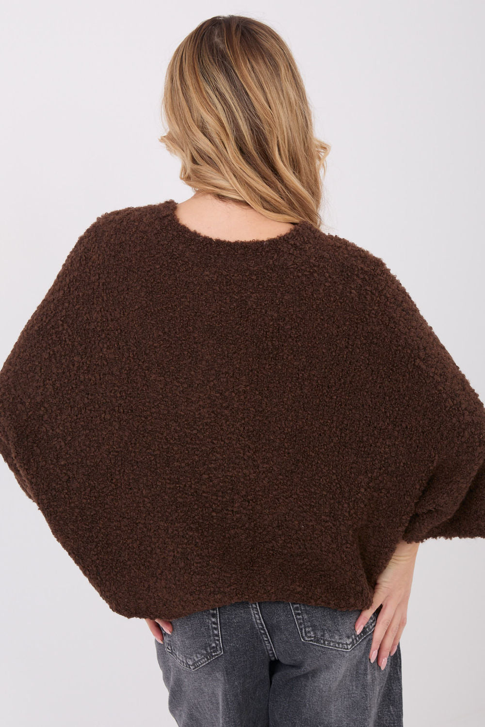 Pull femme Factory Price Chandail Chandail — brun