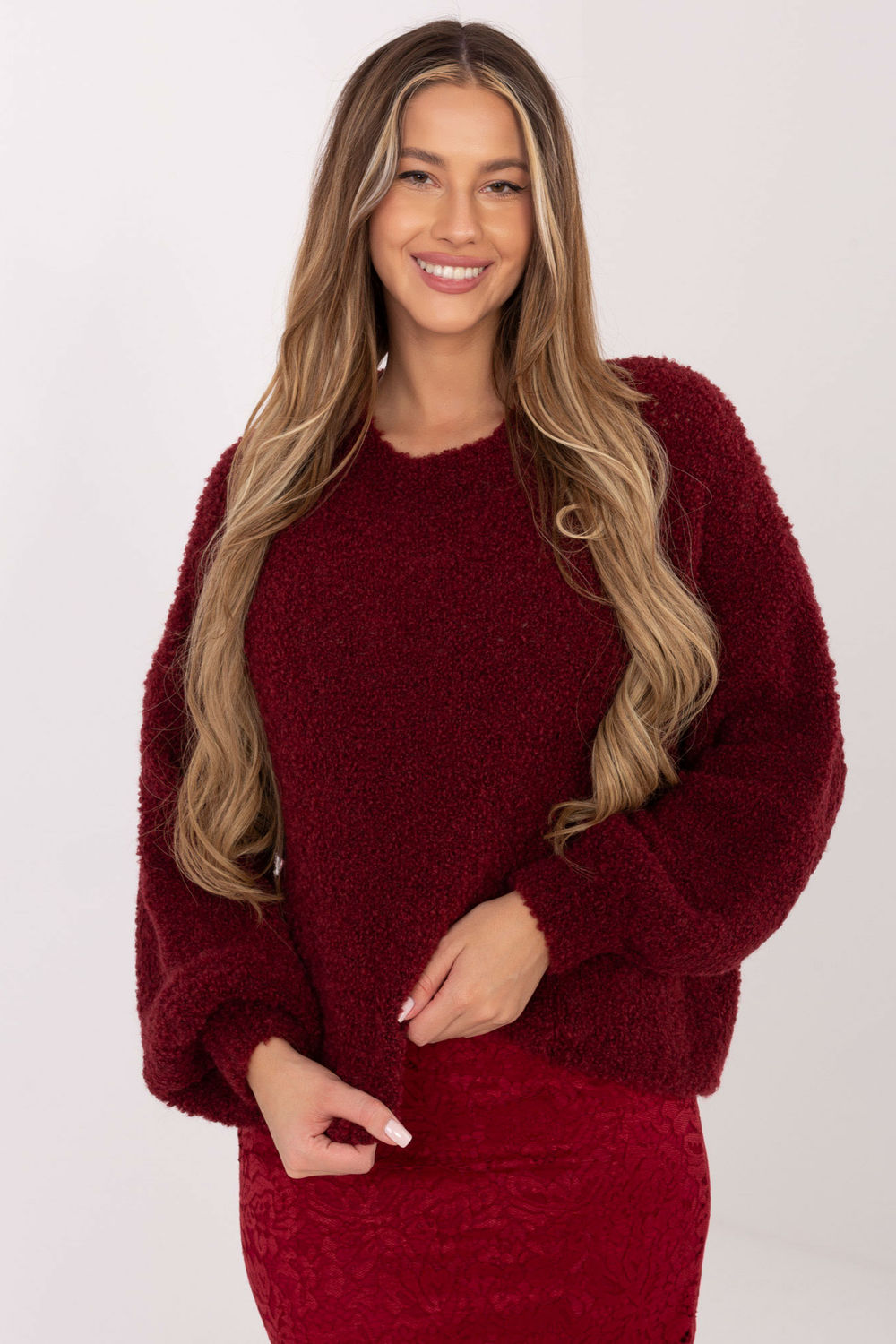 Pull femme Factory Price Chandail Chandail — rouge