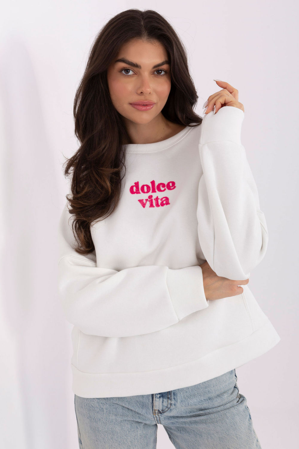 T-shirt femme Factory Price Sweatshirt Sweatshirt — beige
