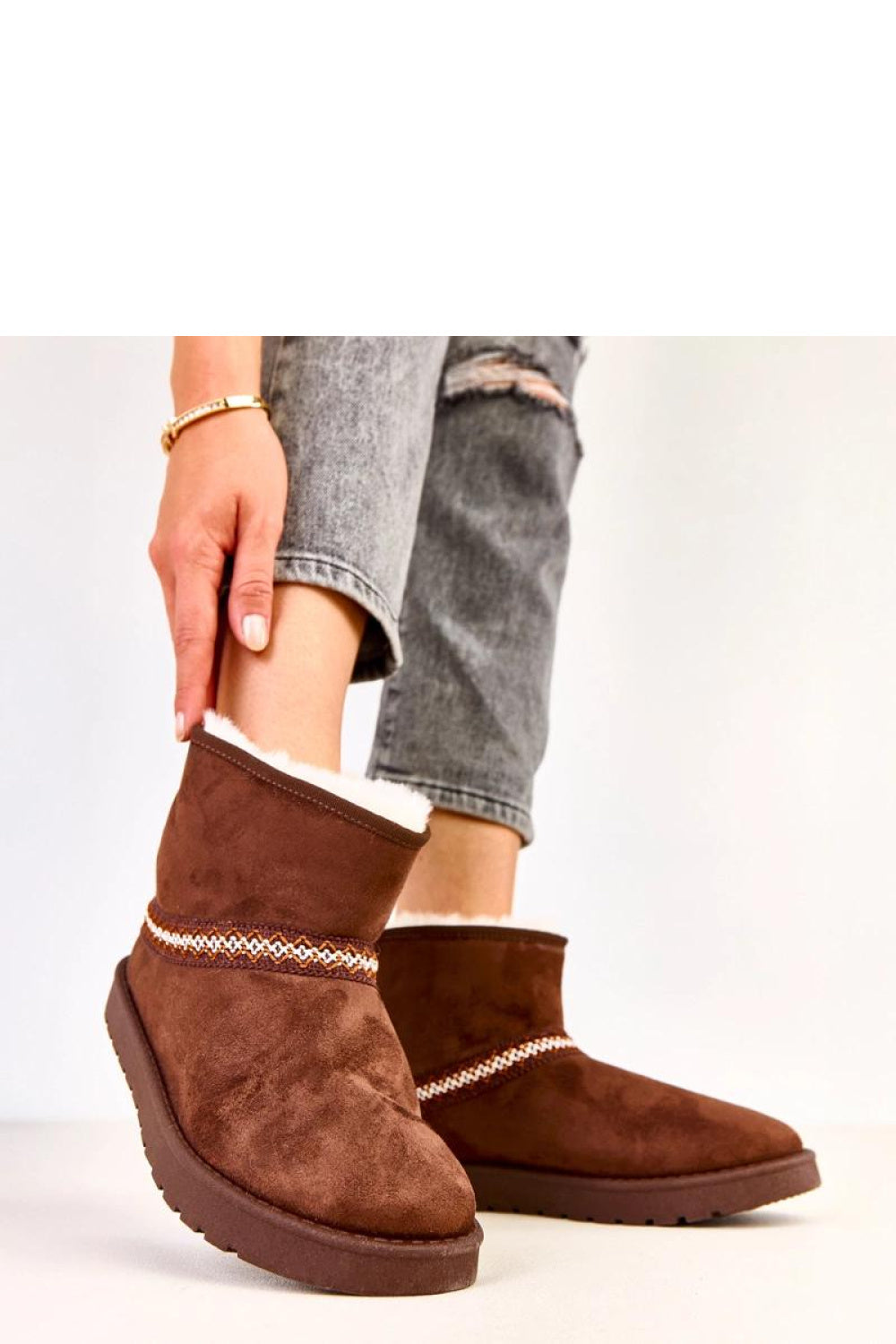 Bottes femme Solea De Neige De — brun